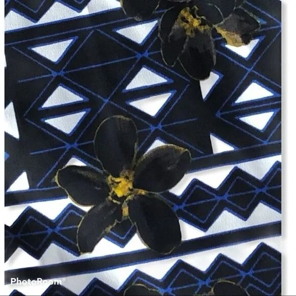 J CREW graphic print floral tank - Picture 3 of 6